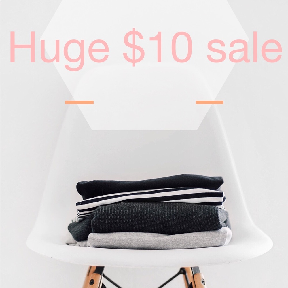 Huge $10 sale this week.  No additional discounts